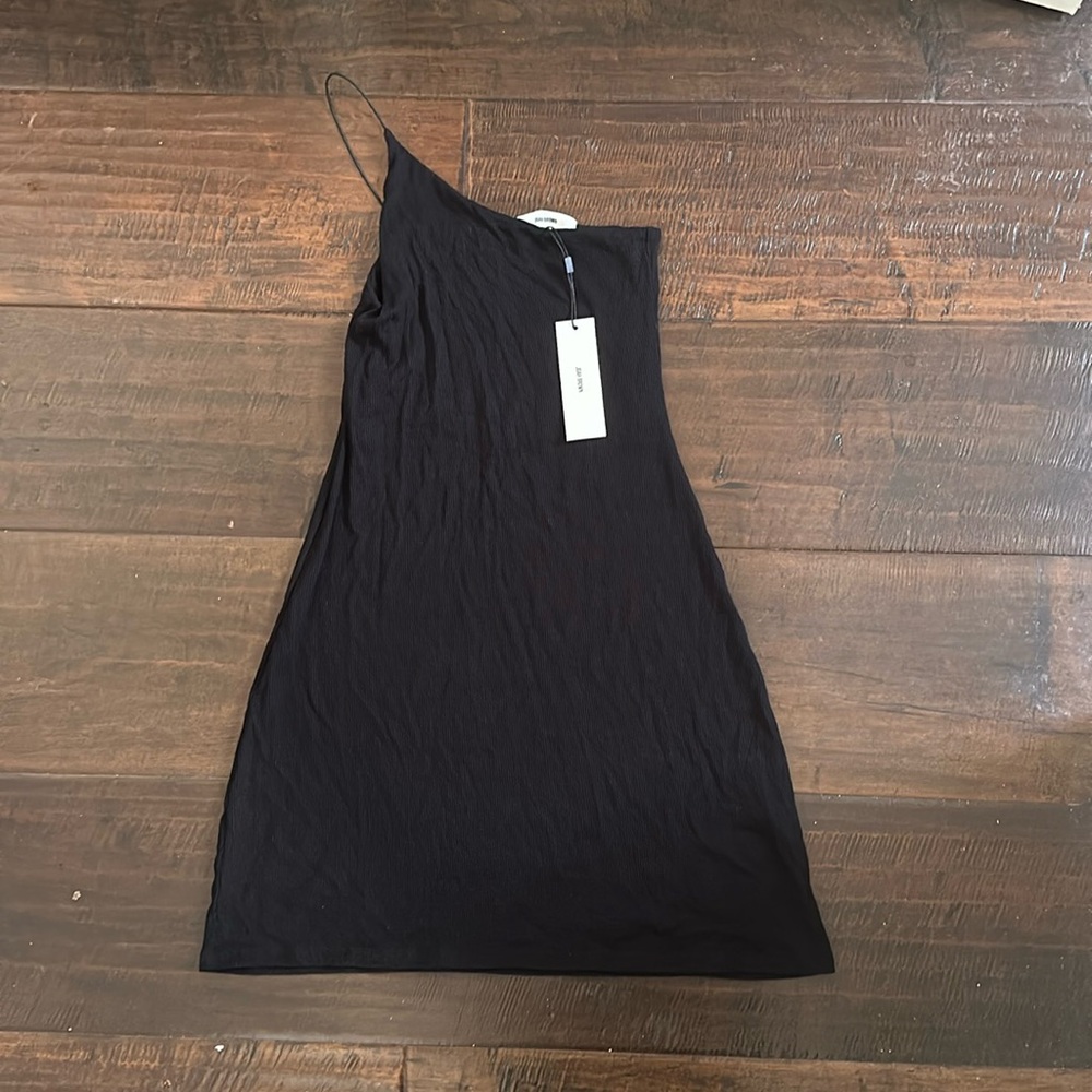 tags on Joah Brown 1 strap dress black size s/m